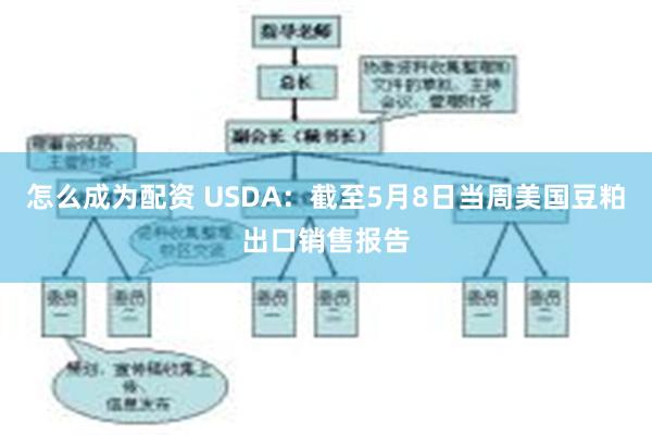 怎么成为配资 USDA：截至5月8日当周美国豆粕出口销售报告
